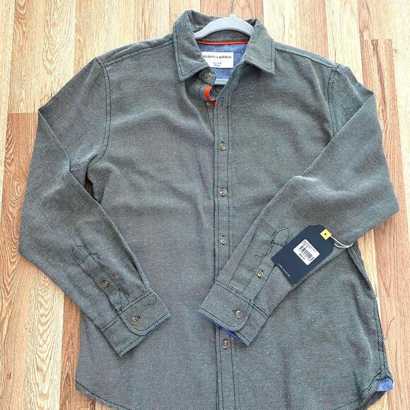 Men's Hudson & Barrow Mountain Flannel Button-Up Shirt - Picture 1 of 3